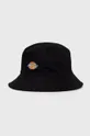 чёрный Шляпа из хлопка Dickies Unisex