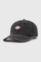 Dickies șapcă de baseball din bumbac bumbac negru DK0A4Y9IDS01