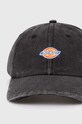 Dickies șapcă de baseball din bumbac DK0A4Y9IDS01 negru AW24