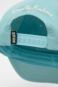 Akcesoria Deus Ex Machina czapka z daszkiem bawełniana DLP231808 turkusowy