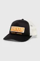 czarny Deus Ex Machina czapka z daszkiem Unisex