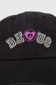 Βαμβακερό καπέλο του μπέιζμπολ Deus Ex Machina μαύρο