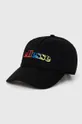 μαύρο Βαμβακερό καπέλο του μπέιζμπολ Ellesse Unisex
