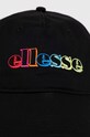 Ellesse șapcă de baseball din bumbac SARA3012 negru SS23