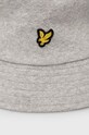 Lyle & Scott cappello HE1806V.W870 grigio SS23