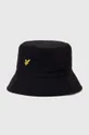 μαύρο Αναστρέψιμο καπέλο Lyle & Scott Unisex