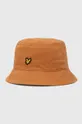 πορτοκαλί Βαμβακερό καπέλο Lyle & Scott Unisex