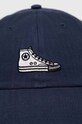 Converse șapcă de baseball din bumbac 10023501.A06 bleumarin SS23