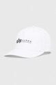 Бавовняна кепка Alpha Industries бавовна білий 126912.09