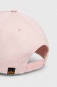 Akcesoria Alpha Industries czapka bawełniana 126912.640 różowy