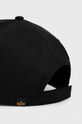 Accesorii Alpha Industries căciulă din bumbac 168903.03 negru
