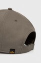 Хлопковая кепка Alpha Industries 168903.257 зелёный SS23