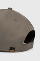 Alpha Industries czapka bawełniana 168903.257 zielony SS23