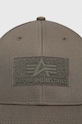 Akcesoria Alpha Industries czapka bawełniana 168903.257 zielony