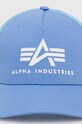 Alpha Industries czapka z daszkiem 186902.03 niebieski SS24