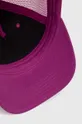 violet Alpha Industries cotton beanie