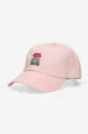 pink Vans cotton baseball cap Escape Curved Bill Jock Unisex