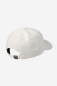 Bavlnená čiapka Carhartt WIP I028955 Harlem Cap I028955 biela AA00