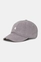 Памучна шапка Carhartt WIP I028955 Harlem Cap сив I028955
