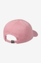 Carhartt WIP cotton baseball cap Madison Logo Cap pink