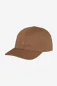 brązowy Carhartt WIP czapka z daszkiem bawełniana Madison Logo Cap Unisex