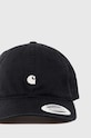 Akcesoria Carhartt WIP czapka z daszkiem bawełniana Madison Logo Cap I023750 czarny