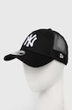 Kapa s šiltom New Era Našitek črna 60358155.BLKWHI
