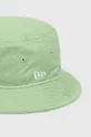 New Era kapelusz bawełniany zielony