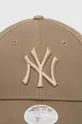 Βαμβακερό καπέλο του μπέιζμπολ New Era καφέ