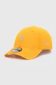 pomarańczowy New Era czapka z daszkiem bawełniana Unisex