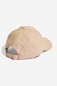 Бавовняна бейсболка adidas Originals Trefoil Baseball Cap HL9326 жовтий AW24