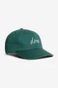 πράσινο Βαμβακερό καπέλο του μπέιζμπολ Norse Projects Unisex