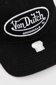 Хлопковая кепка Von Dutch 7030104 чёрный SS23