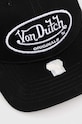 Von Dutch czapka z daszkiem bawełniana 7030104 czarny SS23