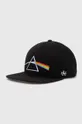 чёрный Хлопковая кепка American Needle Pink Floyd Unisex