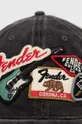 Bombažna bejzbolska kapa American Needle Fender siva
