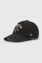 μαύρο Βαμβακερό καπέλο του μπέιζμπολ American Needle Manhattan Unisex