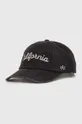 czarny American Needle czapka z daszkiem bawełniana California Unisex