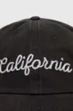 American Needle berretto da baseball in cotone California nero