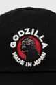 Βαμβακερό καπέλο του μπέιζμπολ American Needle Godzilla μαύρο