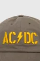 American Needle czapka z daszkiem bawełniana ACDC zielony