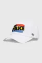 biały American Needle czapka z daszkiem bawełniana the Police Unisex