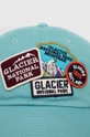 American Needle berretto da baseball in cotone Glacier National Park blu