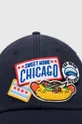 Бавовняна бейсболка American Needle Chicago темно-синій