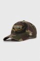 American Needle berretto da baseball in cotone Yosemite National Park applique verde SMU720A.YONP