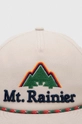 Бавовняна бейсболка American Needle Mount Rainier бежевий