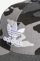 γκρί Βαμβακερό καπέλο του μπέιζμπολ adidas Originals