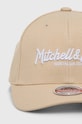 Mitchell&Ness czapka z daszkiem z domieszką wełny HHSSINTL103.MNNYYPPP beżowy AW23