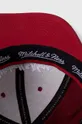 bordowy Mitchell&Ness czapka z daszkiem z domieszką wełny