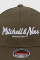 Mitchell&Ness czapka z daszkiem z domieszką wełny zielony
